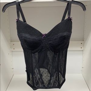 Sorbet corset UK 32F padded cups with underwire